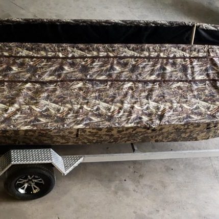 Gale Marine Scissor Blind overhead