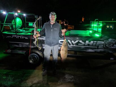 mark & matt olson Bowfishing Boat