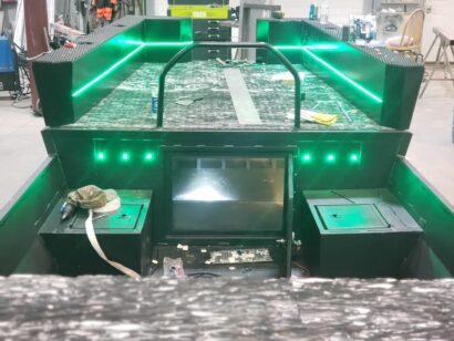 mark & matt olson Bowfishing Boat