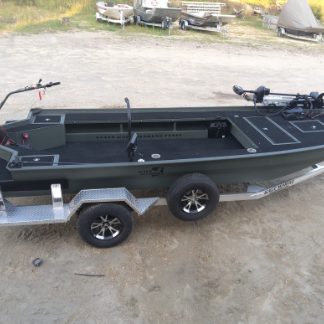 Custom Mud Boat Grey Green