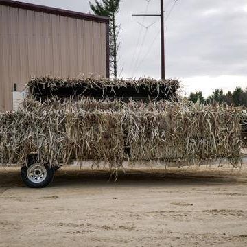 Duck Barge Hard Side Removable Blind
