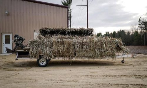 Duck Barge Hard Side Removable Blind