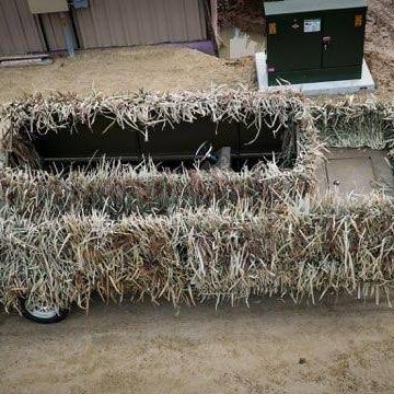 Duck Barge Hard Side Removable Blind