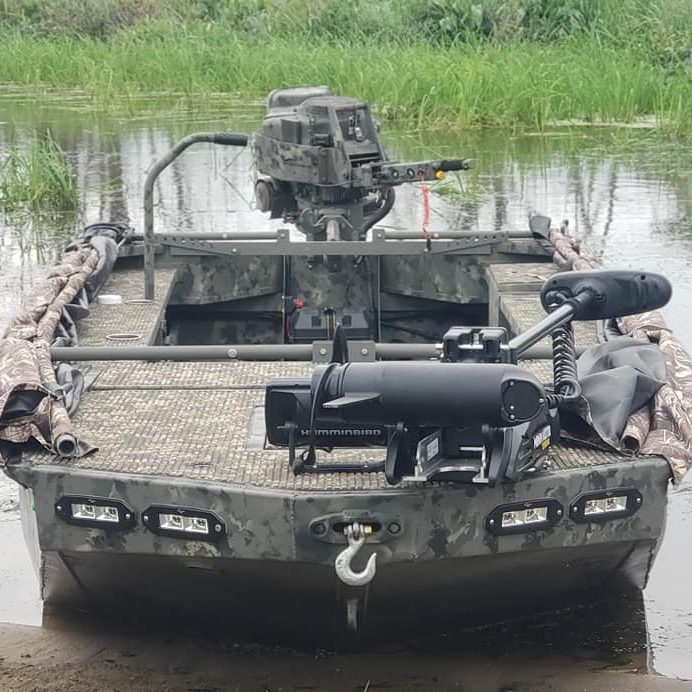 built in permanent winch