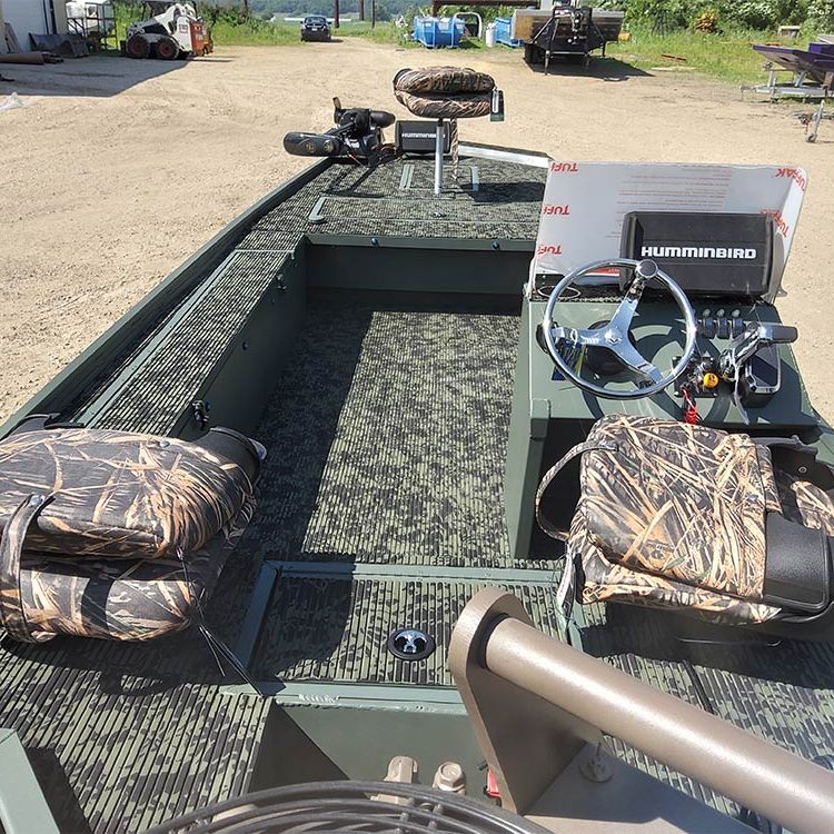 Console and back deck with storage