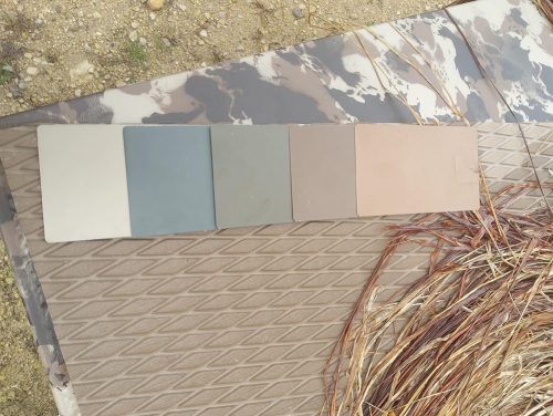 Standard 5 color options