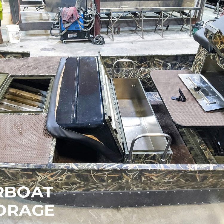 custom airboat storage