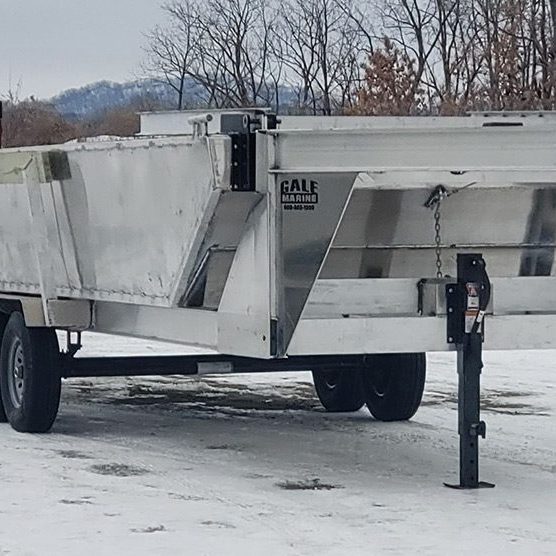 Gale Marine silver barge